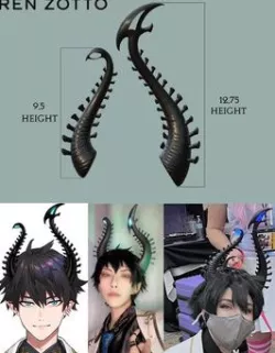 VTuber Ren Zotto Horns