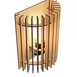 WALL LIGHT STL AND DXF FILES 2