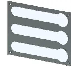 wall-mounted capsule holder