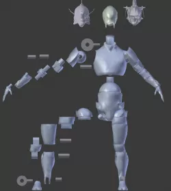 Warframe Ash Action Figure