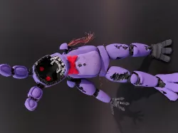 withered bonnie figure statue