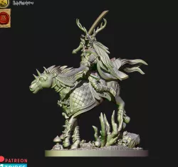 Wood elf wild huntsmen lord