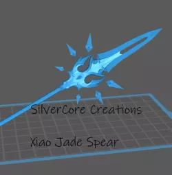 Xiao Jade Spear Polearm Genshin Impact Weapon