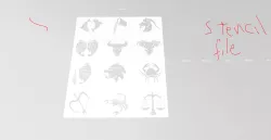 Zodiac signs model1