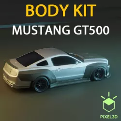 2010 GT500 Widebody kit - 17AUG-01