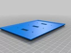 3 switch plate