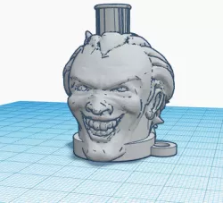 3D Joker Cachimba Mouthpiece
