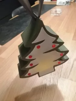 #4 Christmas tree box  or lamp
