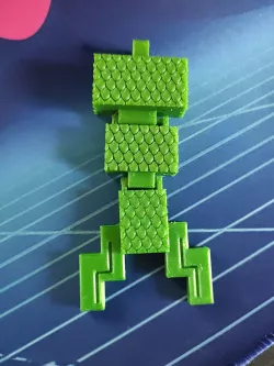 8-bit Mermaid Tail keychain