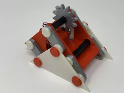 A 3D Printed Simple "Walking" Mechanism.
