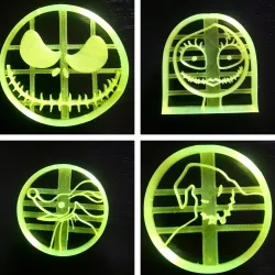 A nightmare before christmas cookie cutter
