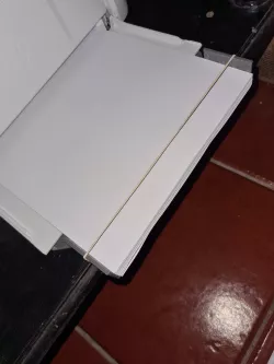 A4 paper rail HP LaserJet M110w Printer