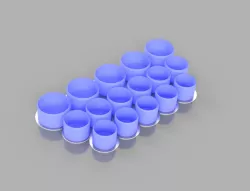 Airbrsuh Paint Bottle Cases