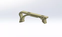 AIRSOFT M-LOK ANGLED GRIP