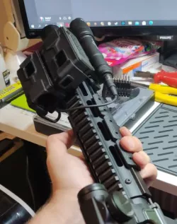 Airsoft Scope/Selfiecam PEQ-Box Style for RunCam2