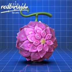 Akuma no mi: Hana Hana no Mi PROP (Nico Robin Flower Devil Fruit of One Piece) .STL FILE