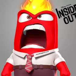 Anger - Inside Out Fanart