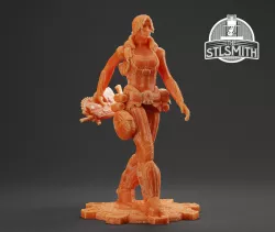 Anya Stroud Command Gears of War OT Miniature STL