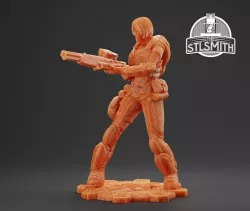 Anya Stroud Summer Gears of War OT Miniature STL
