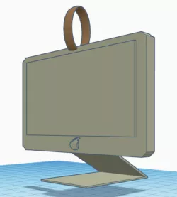 Apple Mac KeyChain Key Ring -