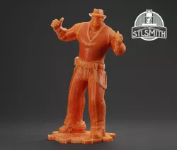 Augustus Cole Civilian Gears of War OT Miniature STL