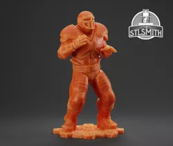 Augustus Cole Thrashball Gears of War OT Miniature STL