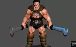 BERSERK ZODD FANTASY ANIME CHARACTER 3D PRINT MODEL