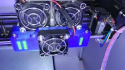 Bibo 2 End caps and fan mount