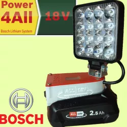 BOSCH Power for All 18v Projector WITH BATTERY PROTECTION