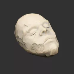 Broken Statue Head