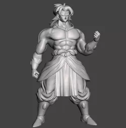 Broly normal ( Old version) 3D Model