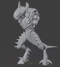 Bug warrior body, without weapons