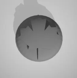 button maple leaf