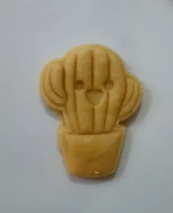Cactus cookie cutter