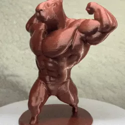 Capybara Bodybuilder