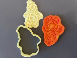 Cartoon turtle cookie cutter