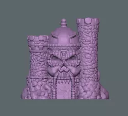 Castle Grayskull Masters of the Universe 3D model Free 3D print model