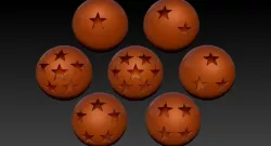 Cat Ball Toy x7 (Dragon Ball Models)