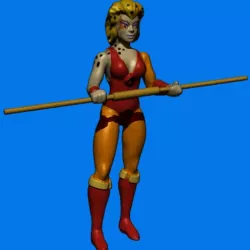 CHEETARA - 1986 LJN vintage based model