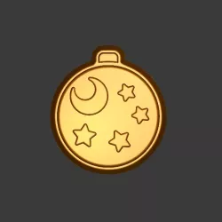 Christmas bauble Stl File
