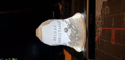 Christmas Lithophane Bell