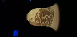 Christmas Lithophane Bell