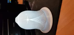 Christmas Lithophane Bell