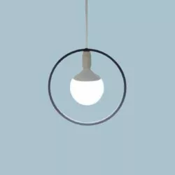 Circular lamp holder