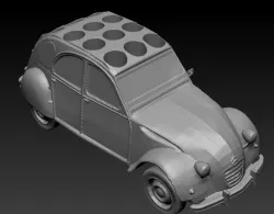 CITROEN 3CV PENHOLDER