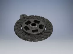 Clutch Plate Keyring