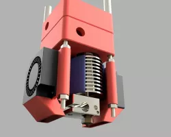 Compact part cooling shroud (Ultimaker/E3D)