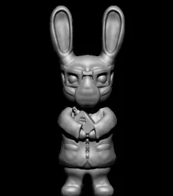Corona Scientist Rabbit