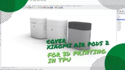 Cover Xiaomi Air pods 2 TPU for 3D print