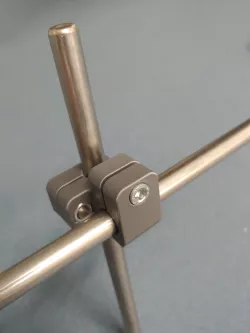 Cross block for round 12mm rod